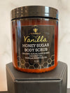 Vanilla Honey Body Sugar Scrub 8 oz